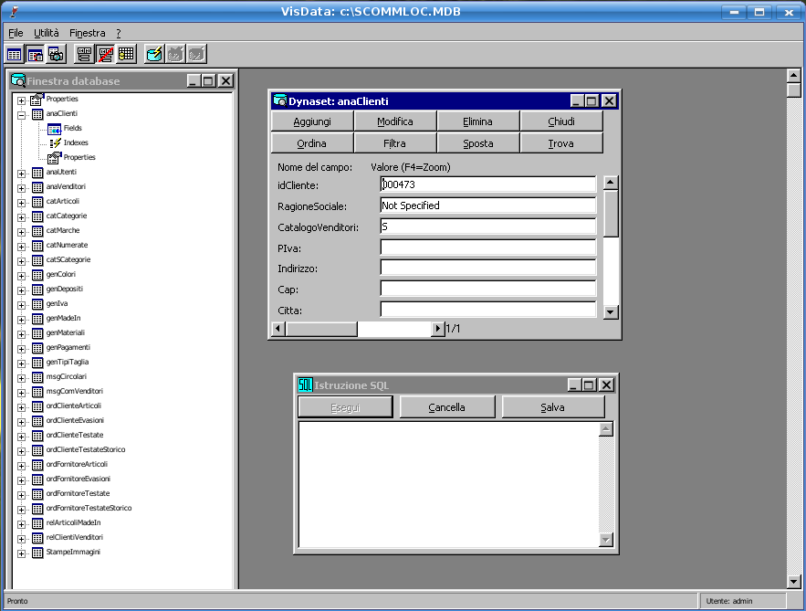 VisDATA in azione